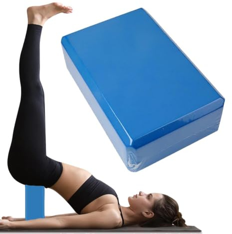 2 Pieza Bloques De Yoga Antideslizantes De EspumaBloque Yoga Espuma 23x15cm | Antideslizante Para Ejercicio, Ladrillo De Yoga Estable De Alta Densidad, Accesorios De Yoga Para Mujeres