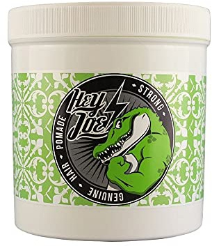 HEY JOE! - Genuine Hair Pomade STRONG Formato Profesional - Pomada para el Pelo - Cera para el Cabello con Alta Fijación - Fijador de Pelo con Brillo Intenso - Base de Agua - Formato XXL - 1000 g