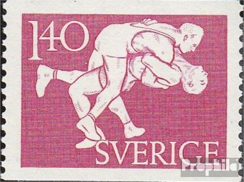 Prophila Collection Schweden 382A postfrisch ** MNH 1953 Sportvereine (Briefmarken für Sammler) Kampfsport (Boxen/Fechten/Ringen/Karate …)