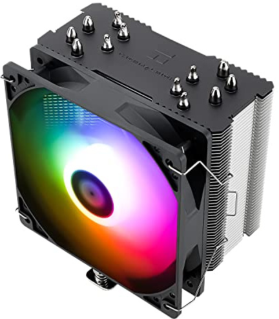 Thermalright BA120 ARGB CPU Air Cooler, 6 Heat Pipes, TL-C12CG-S PWM Quiet Fan CPU Cooler con S-FDB Bearing, para AMD AM4 AM5/Intel 1150/1151/1200/1700, PC Cooler