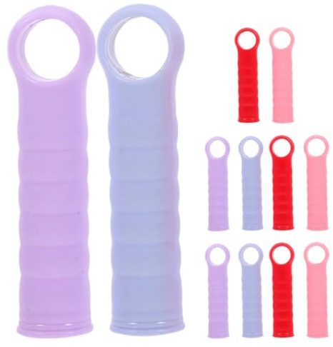 KAILIKETIY 12 Pezzi Copri Manico Scopa in Plastico Foro da 22mm Impugnatura per Scopa e Paletta Comfort e Resistenza Migliorata