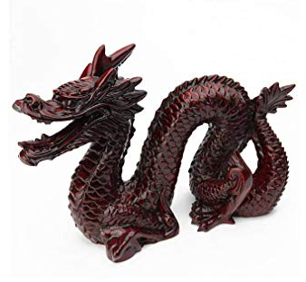 lachineuse chinesischer Drache Feng Shui, rot