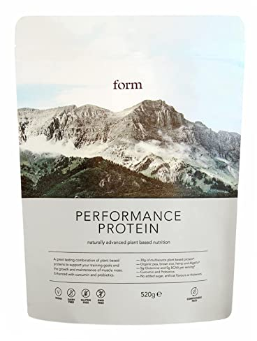 Form Performance Protein - Vegan Protein Powder - 30g Plant Based Protein per Serving, with BCAAs and Digestive Enzymes. Perfect Post Workout. Tastes Great with Just Water! - Chocolate Peanut