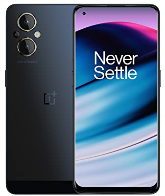 OnePlus Nord N20 5G | Android Smartphone | 6,4 Zoll AMOLED-Display | 6 + 128 GB | US entsperrt | 4500 mAh Akku | 33 W Schnellladung | Blauer Rauch