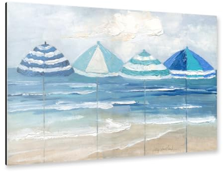 artboxONE Alu-Print 120x80 cm Regenschirmreihe von Knstler Galaxy of Graphics