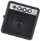 Mini Amplificatore per Chitarra Portatile da 5 W 5 * 2.4 * 4.9 Pollici Amplificatore per Chitarra Spreaker con Funzione Overdrive Jack per Cuffie per Chitarra Elettrica (BLACK)