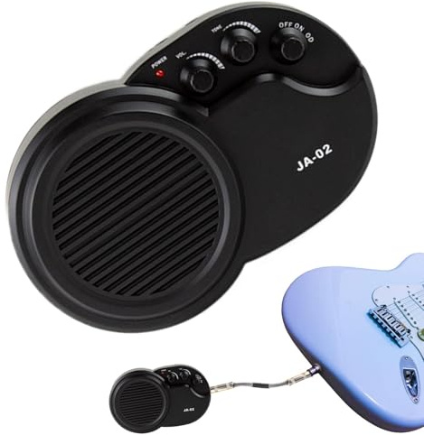 Gitarrförstärkare - Trådlösa gitarr- och basförstärkare - praktiskt musikinstrument med 4 integrerade effekter för prestanda, scen, skola