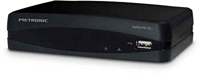 Metronic 441615 Zapbox HD-SO.1.1 - Récepteur TDT-T2 HD, prise USB, HDMI, péritel, SPDIF, télécommande, Noir