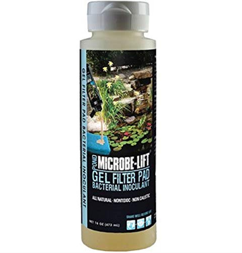 MICROBE-LIFT Microbe Lift 16-Ounce Pond Gel Filter Pad Bacterial Inoculant GEL16