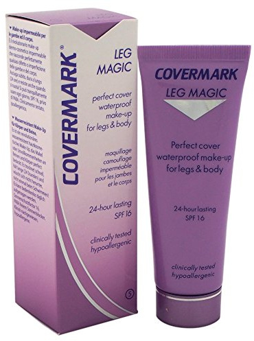 Covermark Correttore Gambe e Corpo Leg Magic, Make Up Correttivo Ipoallergenico e Non Comedogenico, SPF 16, Per Tutti i Tipi di Pelle, Formula Waterproof Idratante, Colore 05, Formato 50 ml