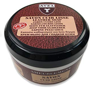 Avel Jabón Limpiador Regenerante para Cuero 200 ml – Limpieza Profunda con Glicerina | Cuida y Prepara el Cuero Liso | Ideal para Sofás, Muebles e Interior de Coche