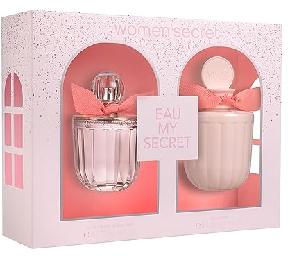 Women'secret Eau My Secret Estuche Regalo Perfumes de Mujer Pack de 2 Piezas Eau de Toilette 100ml con Vaporizador y Body Lotion 200ml Set Fragancia Femenina, Oriental y Floral Colonia Mujer