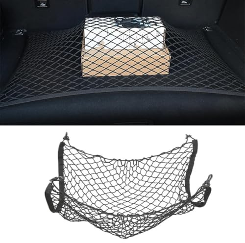 YYBCDSA Red Maletero de Coche, para Toyota RAV4 V 2018-2024 / RAV4 IV 2012-2018 Ajustables y Resistentes Elastica Red Fija Equipaje Red Carga Accesorios,90 * 40CM