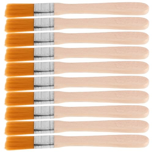 Alasum 10Pcs Archaeology Digging Brush Set for, Educational Science Excavation Tools with Soft Cleaning Brushes, Suitable for Fossil Digging and Experimental Learning