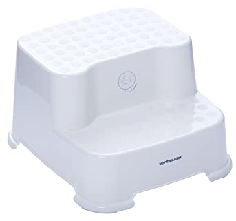 VERTBAUDET Kinder Bad-Tritthocker,Safe Step weiß ONE SIZE