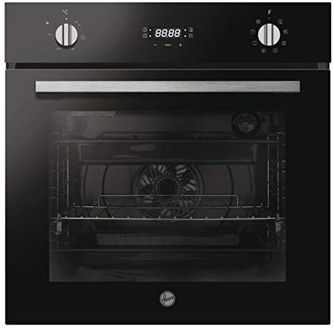 Hoover H-300 HOC3T3058BI 65 Litre A+ Black Hydrolytic Electric Oven with 8 Functions