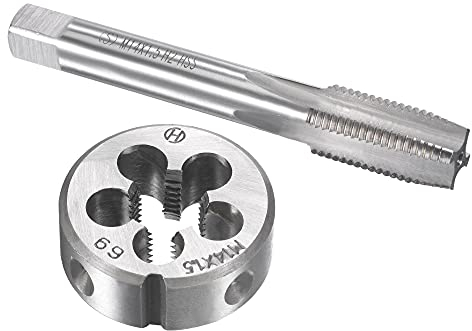 sourcing map Gewindebohrer M14 x 1,5mm Gewindebohrer mit Legierungswerkzeug