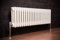 Warmehaus Traditional Radiator Triple Column White Horizontal Cast Iron Style Central Heating Radiator -300 x 1190mm
