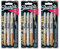 SHARPIE Metallic Permanentmarker, feine Spitze, Metallic-Farben, Gold, Silber, Bronze (sortiert, 1 Stück (9er-Pack))