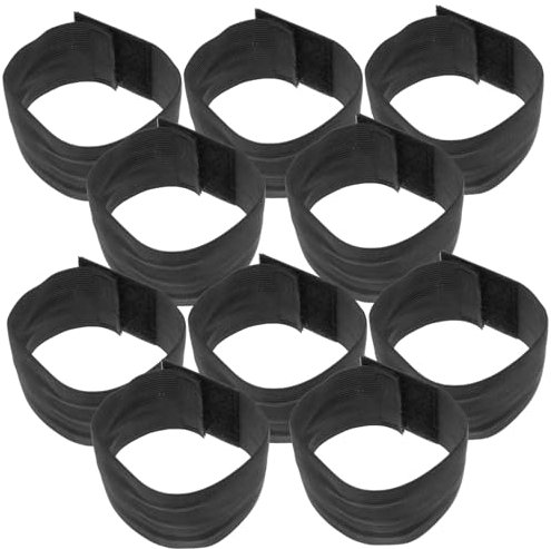 VILLFUL 10piezas Banda De para Servicios Conmemorativos Brazaletes Elásticos para Funerales De Brazalete De Recuerdo para Eventos De