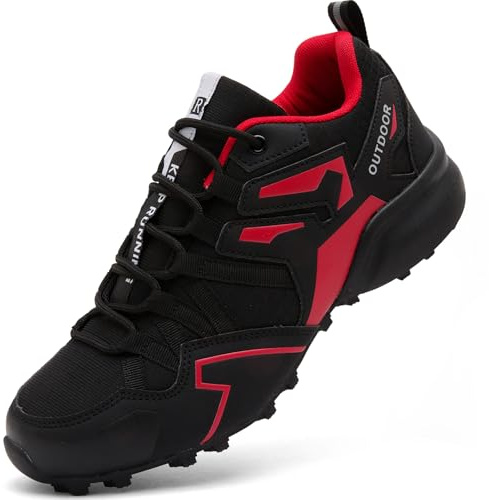 Mufanton Chaussures de Trail Homme Chaussure de Randonnée Trekking Outdoor Fitness Chaussures de Marche Outdoor Respirantes Antidérapantes Chaussures Running