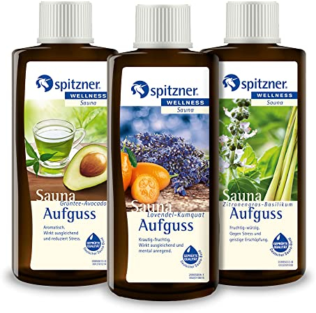 Spitzner Saunaaufguss Set Grüne Reise (3 x 190ml)