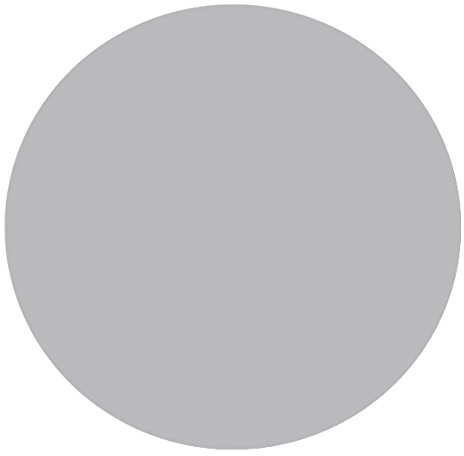 Lacktischdecke Tischdecke Wachstuch Wachstischdecke Rund Oval Größe und Farbe wählbar Silber Rund 120 cm abwaschbare Gartentischdecke