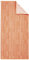 Dyckhoff Frottierserie 'New Coral' Panels Handtuch 50 x 100 cm Koralle