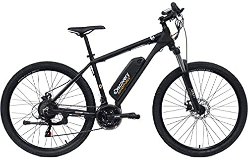 Discovery - E3000 Mountain Bike a pedalata assistita, Nero opaco