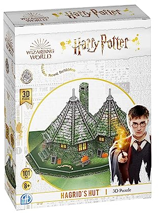 University Games 08482 Harry Potter Hagrid's Hut 3D Puzzle