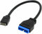 LeHang USB 3.1 Front Panel Header auf USB 3.0 20Pin Header Verlängerungskabel 20CM