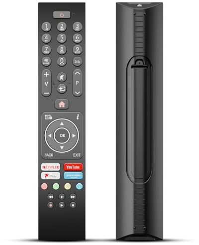 Bush Tv Remote Control Replacement - Bush Remote Control for TV RC43137P also Compatible with some Models of Finlux Celcus Polaroid Luxor Techwood Digihome Logik Hitachi Models – No Setup Required
