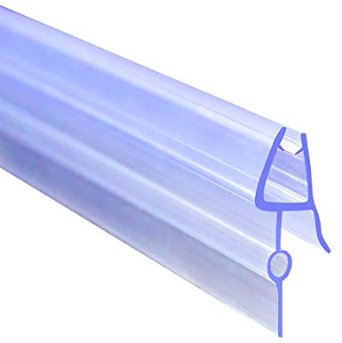 Modello A Guarnizione Sottoporta 90cm per vetro 6mm Coda Morbida 18mm