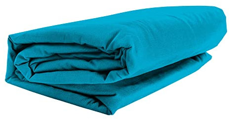 GMD Living Mr. Sandman Spannbettlaken Full ELASTAN, Farbe:250-petrol, Größe:120-130 x 200-220 cm