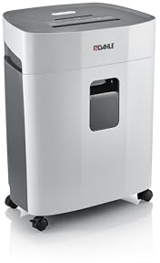 Dahle PaperSAFE PS 420 Aktenvernichter (10 Blatt, Sicherheitsstufe P5, Mikroschnitt, öl- und wartungsfrei, 25 Liter) grau