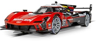 Scalextric Auto, C4515 Cadillac V-Series.R, Whelen Engineering, Slot Car Giocattolo da Utilizzare con Piste da Corsa O Set 3 Anni in su, Accessori