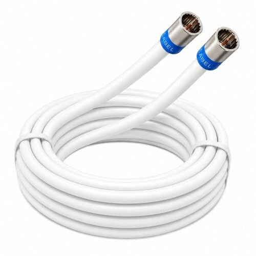 Fritz!Box 6670 Cable Router Netzwerk Anschlusskabel Deluxe Premium Kabel 8K Cabelcon Schnellstecker 3 Meter Weiß
