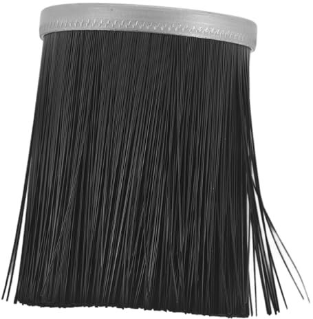 Alipis Kopf Industriebesen Kaminbesen Ersatzkopf Staubsaugerbürste Modell Staubbürste Besenkopf Ersatz Nylon Schwarz