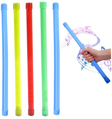 Tubo de Burbujas sensorial, Tubo de gemidos, 5 Piezas de 15.9 Pulgadas Fabricante de Ruido Juguete Grito de risabra plástica Fiesta de Sonido de plástico favorecer Burbuja sensorial para niños y adul