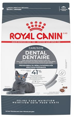 Royal Canin Feline Care Nutrition Dental Care Adult Dry Cat Food, 3 lb Bag
