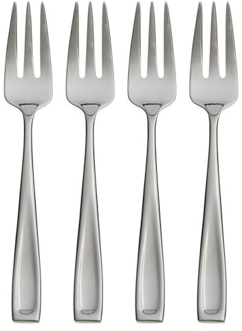Oneida T711004O Moda Fine Flatware Cocktail Forks, Set Of 4