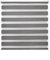 Blindecor Lira doppelrollo - duo rollo tag und nacht Anthrazitgrau - 100 x 180 cm (Breite x Länge) | Stoffgröße 97 x 175 cm | Fensterrollo zebra
