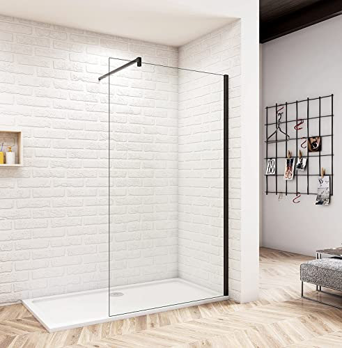 Aica Sanitär 70cm Walk in Dusche Duschabtrennung 8mm NANO Glas Duschwand