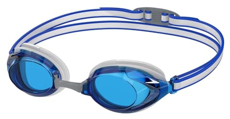 Speedo Vanquisher 3.0 Lunettes de plongée pour Mixte Enfant, Blue/Cobalt, One Size