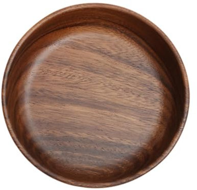 Colcolo Saladier en bois, grand saladier en bois, bol à collation, bol de service, bol à fruits polyvalent, bol à mélanger pour salades de légumes, L