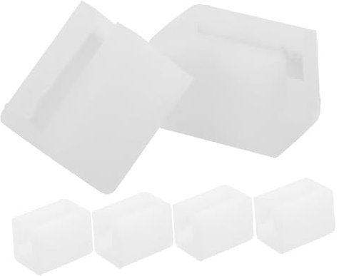 FUNNETOYU Protectores De Esquinas para Muebles Bebés y Niños, Silicona Transparente, Seguridad Anti Golpes para Armarios y Cajones, Juego 6 Piezas para Protección Infantil En Hogar