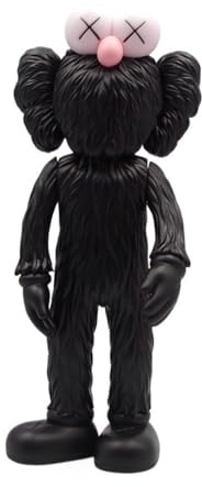 JNVHFGT XX Eyes-figurer Hemmabordsprydnader Leksaksuppvisningsdelar Gåvor till pojkar och flickor(Black)