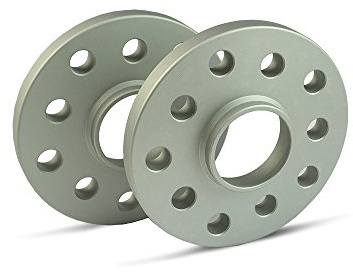 SCC Spurverbreiterung 12125E - silber eloxiert - LK: 120/5 NLB: 72,6 - 15mm - 2 Stück