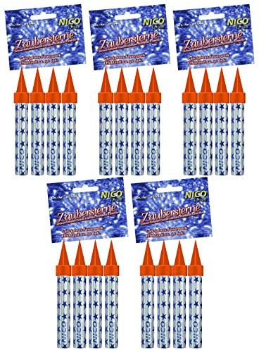 Nico Zaubersterne 4er BTL. 5546 Zimmerfontaene ZAUBERSTERNE 4ER 5546 (5)