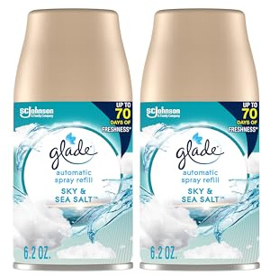 Glade Automatic Spray Refill Air Freshener, Sky & Sea Salt, 2 Count